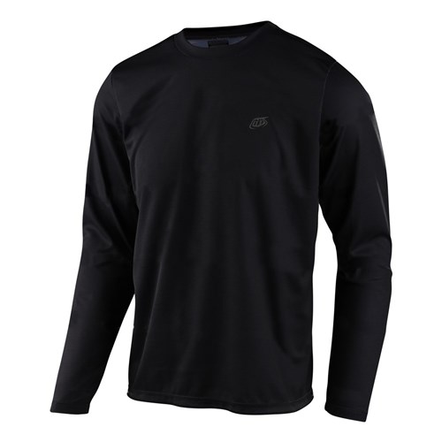 TLD 24.1 FLOWLINE LS JERSEY BLACK