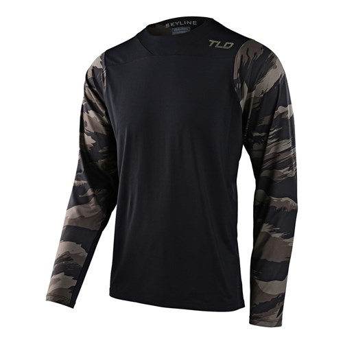 TLD SKYLINE CHILL LS JERSEY HIDE OUT BLACK