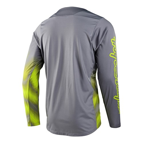 TLD SKYLINE CHILL LS JERSEY WAVES LT GREY