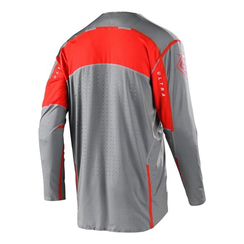 TLD SPRINT ULTRA JERSEY LINES GREY / ROCKET PINK XLG
