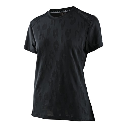 TLD WMNS LILIUM SS JERSEY JACQUARD BLACK