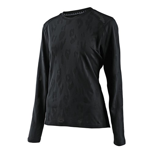 TLD WMNS LILIUM LS JERSEY JACQUARD BLACK