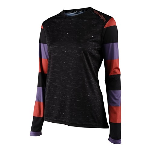 TLD WMNS LILIUM LS JERSEY RUGBY BLACK