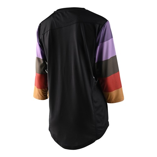 TLD WMNS MISCHIEF 3/4 JERSEY RUGBY BLACK