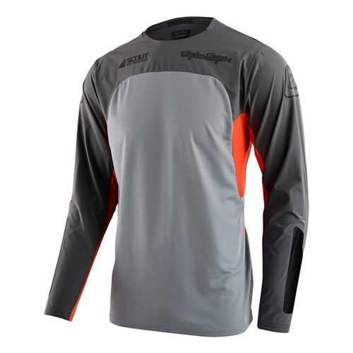 TLD 24.1 SCOUT OFFROAD SE JERSEY SYSTEMS GREY / NEON ORA