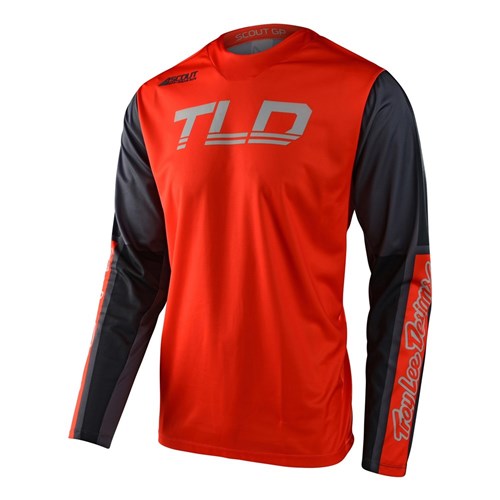 TLD 24.1 SCOUT OFFROAD GP JERSEY RECON NEON ORANGE / GRE