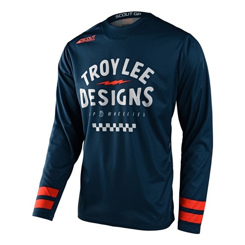 TLD 24.1 SCOUT OFFROAD GP JERSEY RIDE ON SLATE BLUE