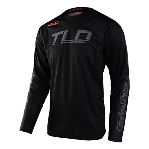 TLD SCOUT OFFROAD GP JERSEY RECON BRUSHED CAMO BLAC LGE