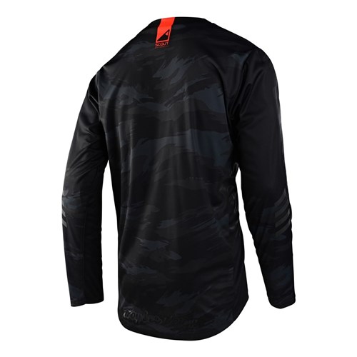 TLD SCOUT OFFROAD GP JERSEY RECON BRUSHED CAMO BLAC LGE