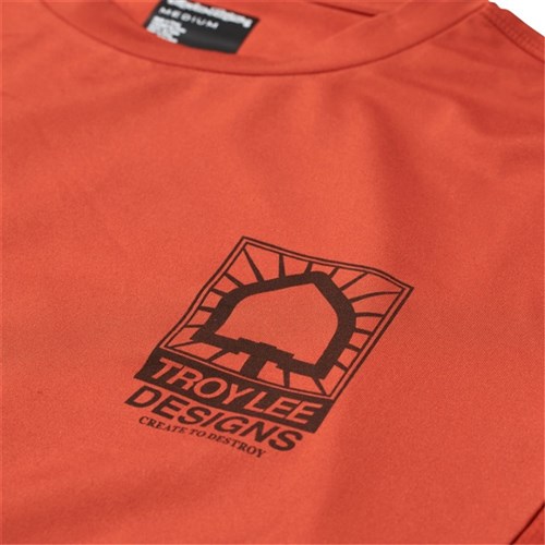 TLD 24.1 RUCKUS RIDE LS TEE CREATE TO DESTROY BRICK