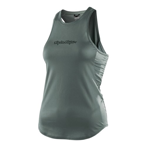 TLD WMNS LUXE TANK STEEL GREEN