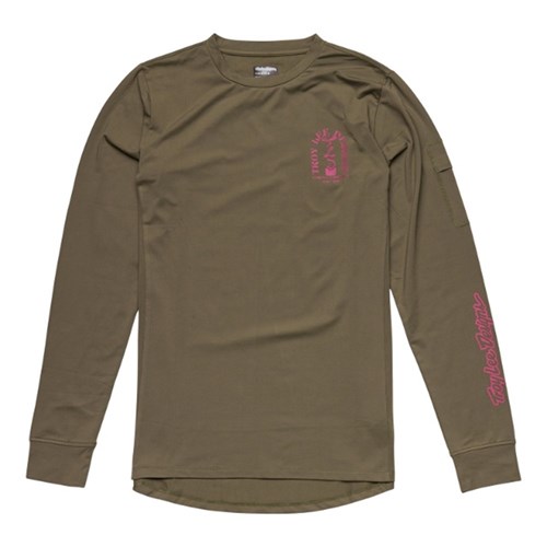 TLD 24.1 RUCKUS RIDE YTH LS TEE FANGS OLIVE