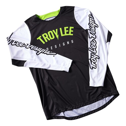 TLD 23 GP PRO JERSEY BOLTZ BLACK / WHITE