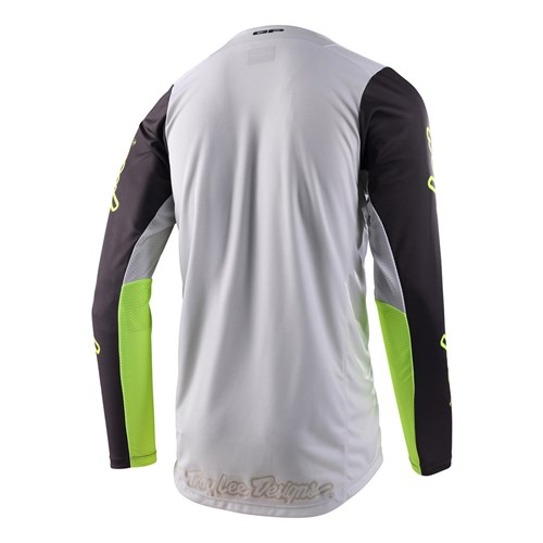 TLD GP PRO JERSEY BOLTZ FOG / FLO YELLOW XLG