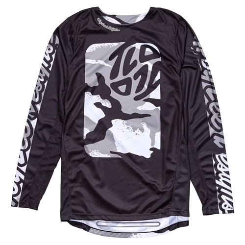 TLD 24.1 GP PRO JERSEY BOXED IN BLACK / WHITE