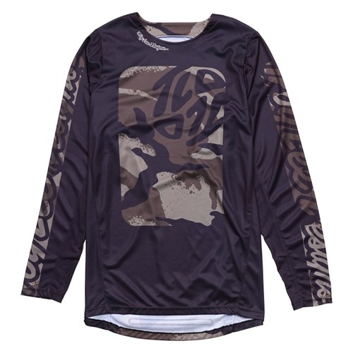 TLD 24.1 GP PRO JERSEY BOXED IN BLACK / OLIVE