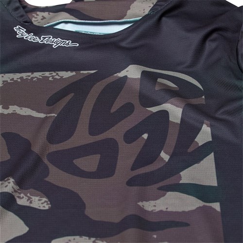 TLD 24.1 GP PRO JERSEY BOXED IN BLACK / OLIVE