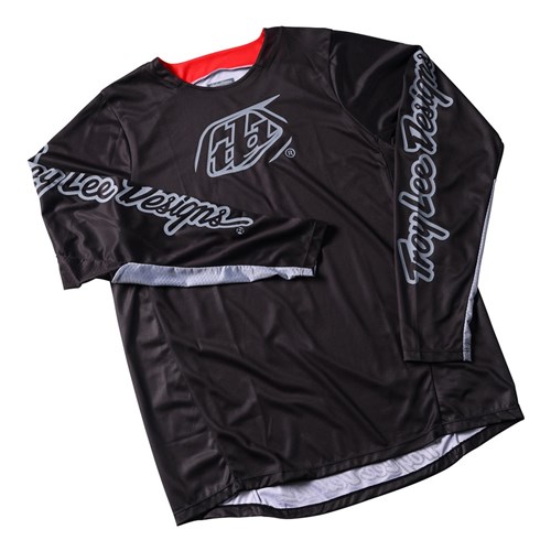 TLD 24.1 GP PRO JERSEY ICON BLACK / GREY