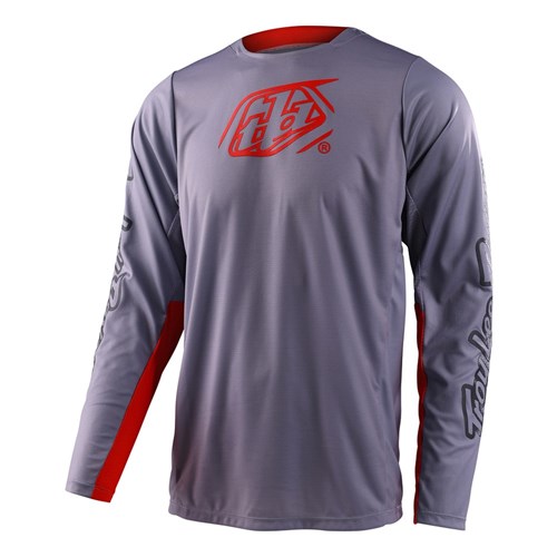 TLD GP PRO JERSEY ICON DARK GREY / BURNT ORANGE XLG