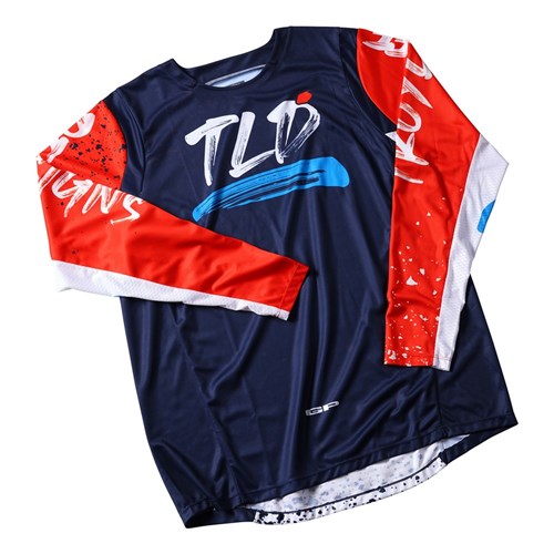 TLD GP PRO JERSEY PARTICAL NAVY / ORANGE