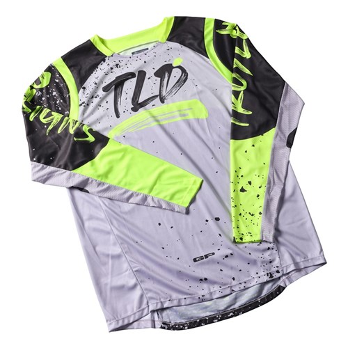 TLD GP PRO JERSEY PARTICAL FOG / CHARCOAL SML