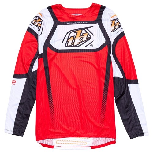 TLD 24.1 GP PRO AIR JERSEY BANDS RED / WHITE