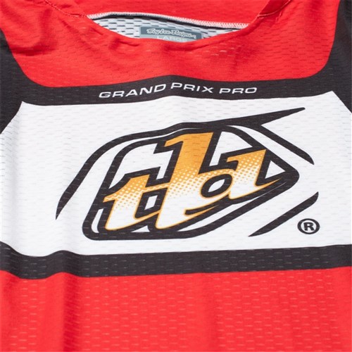 TLD 24.1 GP PRO AIR JERSEY BANDS RED / WHITE