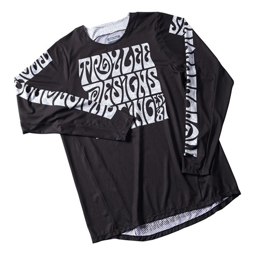 TLD 24.1 GP PRO AIR JERSEY MANIC MONDAY BLACK