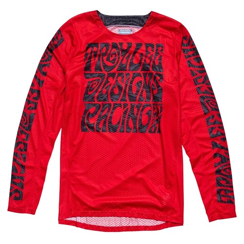 TLD 24.1 GP PRO AIR JERSEY MANIC MONDAY DEEP RED