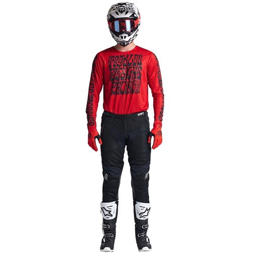 TLD 24.1 GP PRO AIR JERSEY MANIC MONDAY DEEP RED