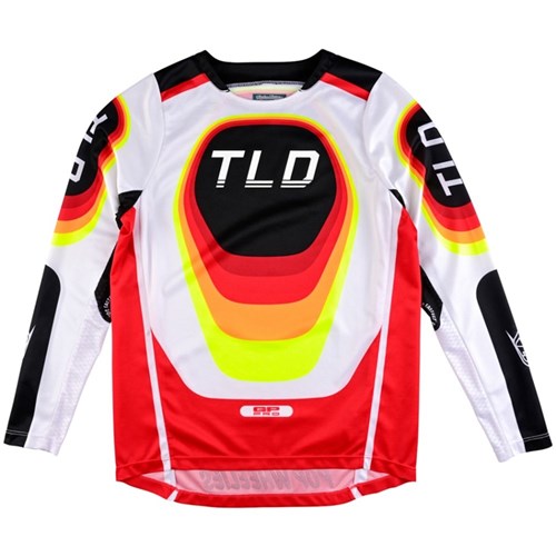 TLD 24.1 GP PRO YTH JERSEY REVERB RED / WHITE