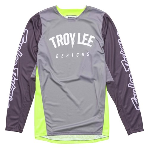 TLD 24.1 GP PRO YTH JERSEY BOLTZ SILVER / GLO GREEN