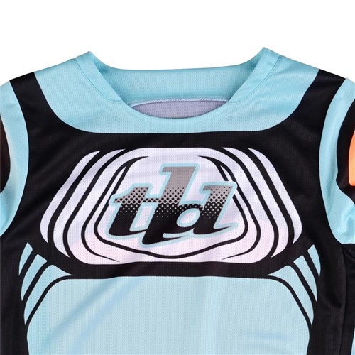 TLD 24.1 GP PRO YTH JERSEY WAVEZ BLEACHED AQUA