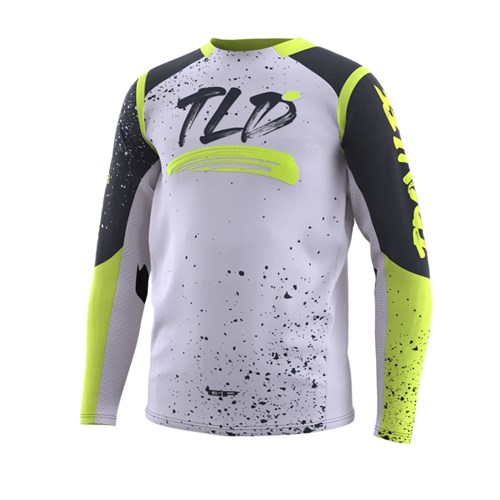 TLD 23 GP PRO YTH JERSEY PARTICAL FOG / CHARCOAL