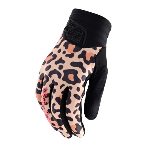 TLD WMNS LUXE GLOVE LEOPARD BRONZE