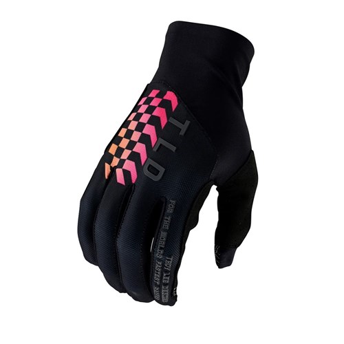 TLD 24.1 FLOWLINE GLOVE FLIPPED BLACK