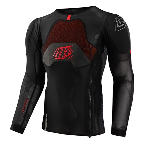 TLD 24.1 STAGE GHOST D30 LS SHIRT BASELAYER BLACK