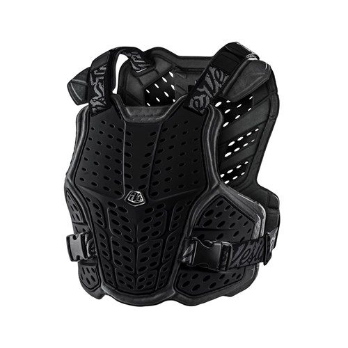 TLD 24.1 ROCKFIGHT YTH CHEST PROTECTOR BLACK YOUTH Y-OSFM