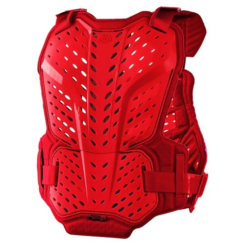 TLD 24.1 ROCKFIGHT YTH CHEST PROTECTOR RED YOUTH Y-OSFM
