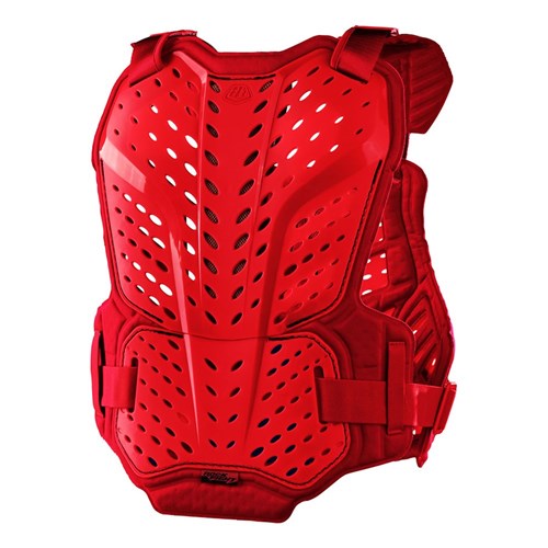 TLD 22S ROCKFIGHT CHEST PROTEC RED
