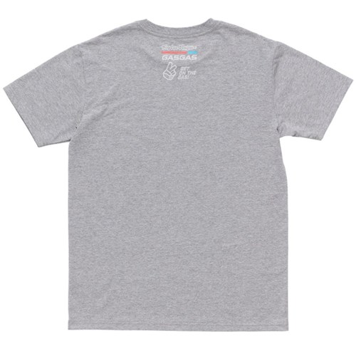 TLD 24 GASGAS SS TEE HEATHER GREY