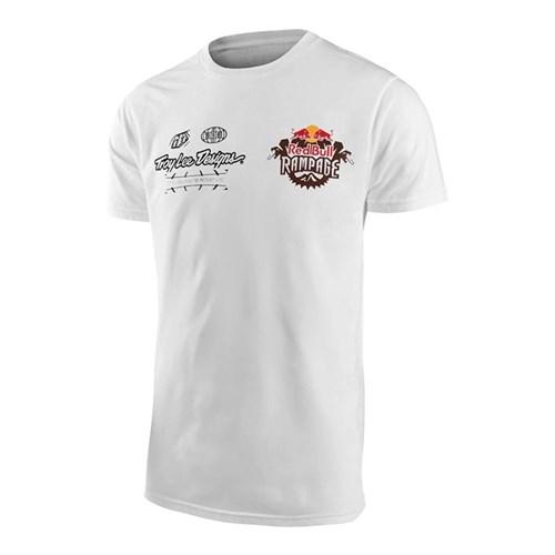 TLD RED BULL RAMPAGE TEE LE STATIC WHITE