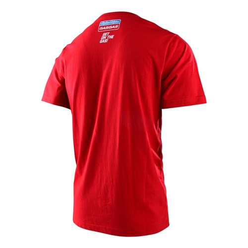 TLD GASGAS SS STOCK TEE RED