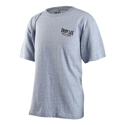 TLD CARB YTH TEE ASH HEATHER