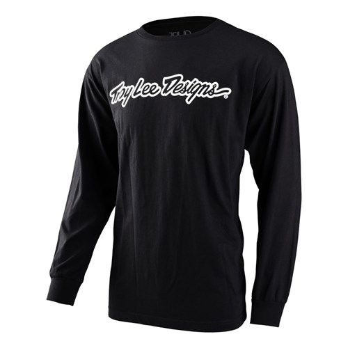 TLD 24.1 SIGNATURE LS TEE BLACK