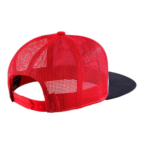 TLD 23 PEACE OUT TRUCKER HAT RED / WHITE OSFA
