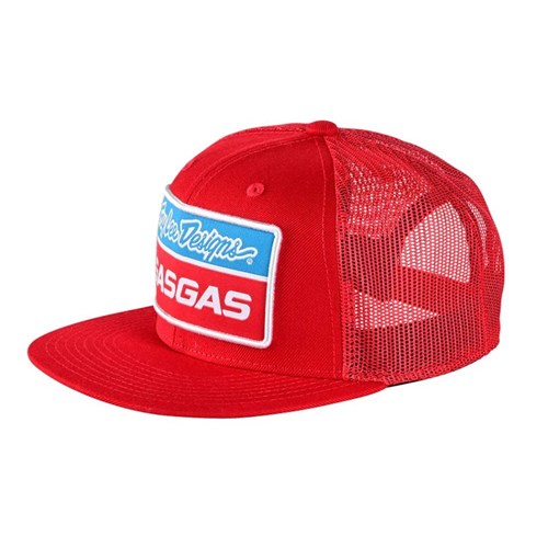 TLD GASGAS STOCK HAT RED OSFA