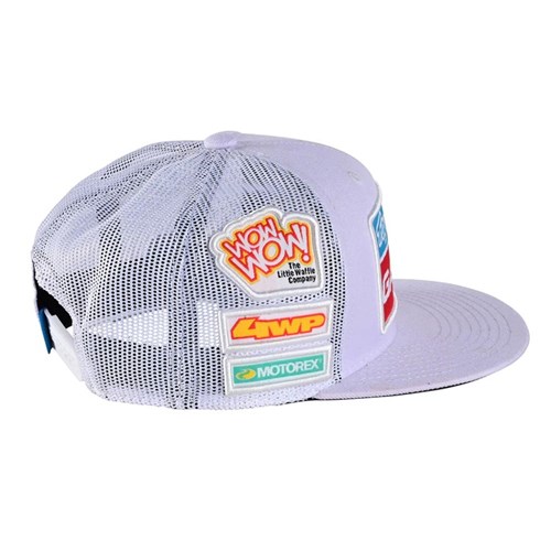 TLD GASGAS HAT WHITE OSFA