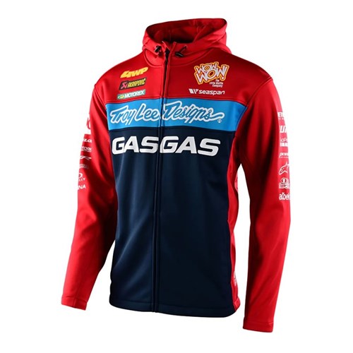 TLD GASGAS PIT JACKET RED / NAVY LGE