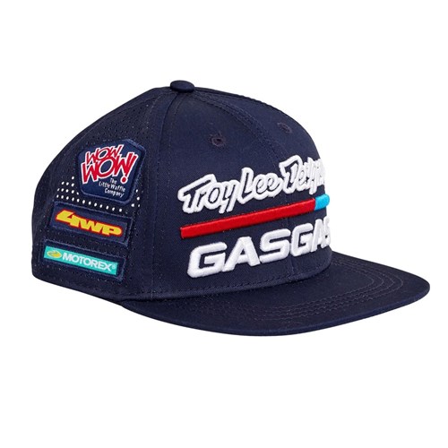 TLD 24 GASGAS YTH TEAM HAT NAVY Y-OSFA